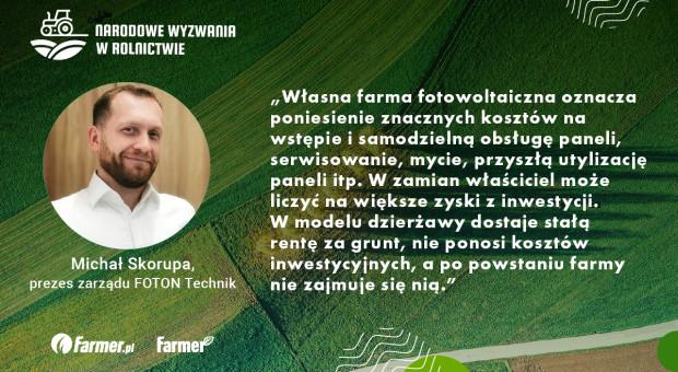 Michał Skorupa, prezes Foton Technik. Foto. PTWP
