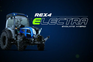 Landini Rex4 Electra - ciągnik trochę elektryczny, a trochę nie