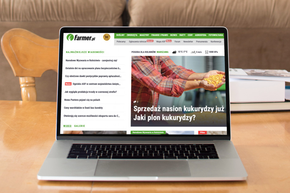 Od samego początku założono, że portal farmer.pl będzie projektem bardzo ambitnym, z nowościami software dostępnymi na rynku