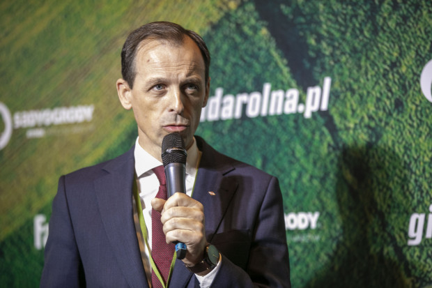 Artur Szymczak, dyrektor zarządzający firmy Kuhn Maszyny Rolnicze podkreślał, że polskie gleby są trudne w uprawie, fot. PTWP Szymczak: Siew w rośliny okrywowe to przyszłość