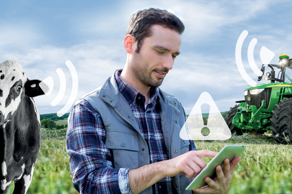 Istotnym narzędziem dla rolnictwa jest Internet Rzeczy, który umożliwia integrację w jeden system maszyn, czujników i mobilnych interfejsów