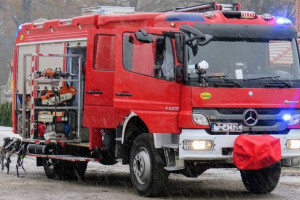 Pożar chlewni w Wielkopolsce, zginęły zwierzęta