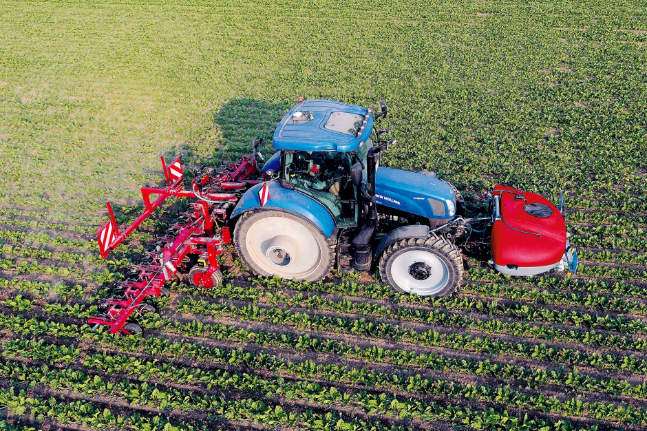 Zbiornik SprayHub jest przewidziany do użytkowania nie tylko z opielaczami, ale także z innymi maszynami takimi jak np. siewniki punktowe. fot. Lemken