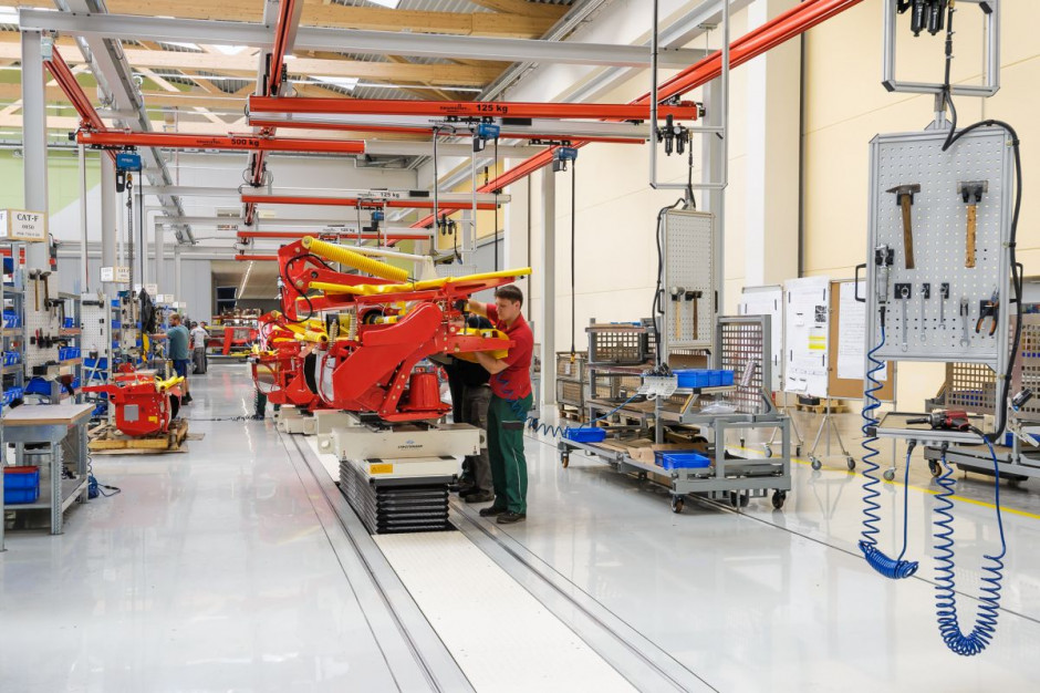 Dziś produkcja maszyn Pöttinger odbywa się w czterech fabrykach w trzech krajach fot. mat. prasowe