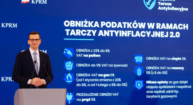 Projekt tzw. tarczy antyinflacyjnej 2.0 trafił do Sejmu