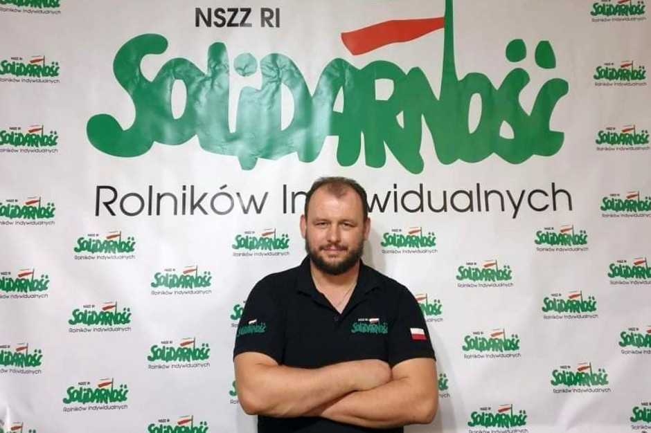 Tomasz Ognisty, szef "Solidarności" RI w woj. opolskim, fot. Archiwum prywatne