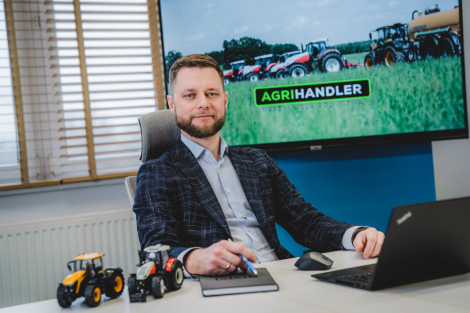 Marek Bączyk objął funkcję dyrektora handlowego w firmie Agrihandler, fot. Agrihandler