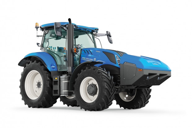 New Holland T6.180 Methane Power wjeżdża na rynki Ameryki Północnej, fot. mat. prasowe CNH Insustrial New Holland napędzany metanem wjeżdża do USA
