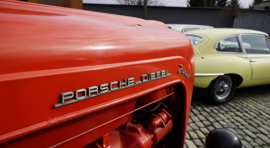 Traktor ze znaczkiem Porsche to teraz szczyt kolekcjonerskiej mody, fot. K.Pawłowski