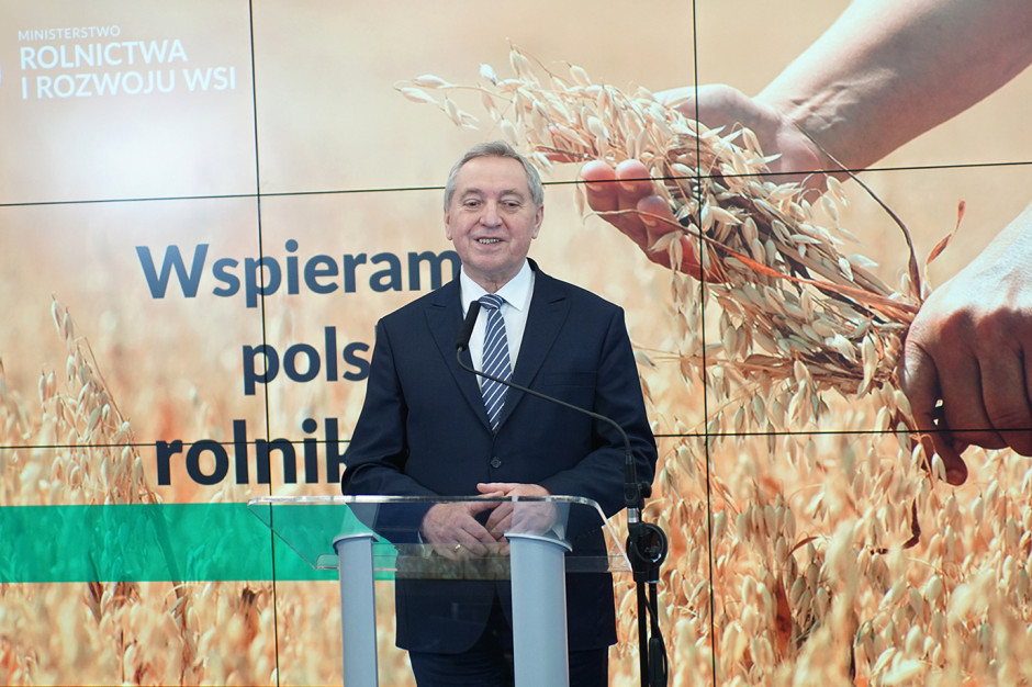 Minister Rolnictwa przewiduje wsparcie żywnościowe dla Ukrainy, fot. MRiRW
