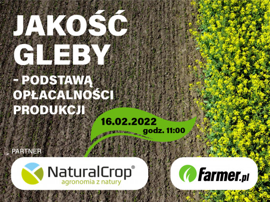 Zapraszamy na webinar Farmera i NaturalCrop Poland.