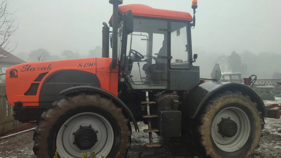 Mechanicznie ciągnik bazuje na ukraińskim HTZ 16131, ale pod maską znajdziemy polską Andorię, fot. GR Mazur