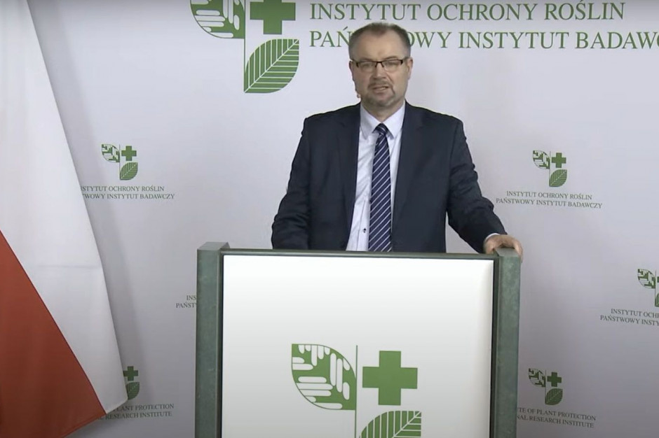 Roman Kierzek prof. IOR-PIB, podczas rozpoczęcia 62. Sesji Naukowej. Fot. screen z wydarzenia