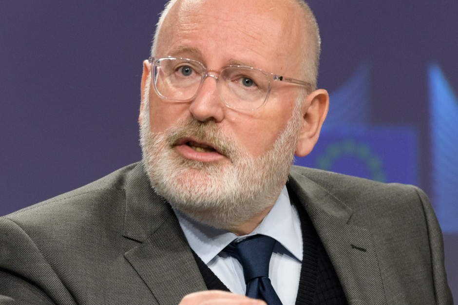 Wiceprzewodniczący Komisji Europejskiej Frans Timmermans, fot. PE