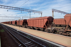 Do portu w Rostocku przybył pierwszy pociąg z kukurydzą z Ukrainy