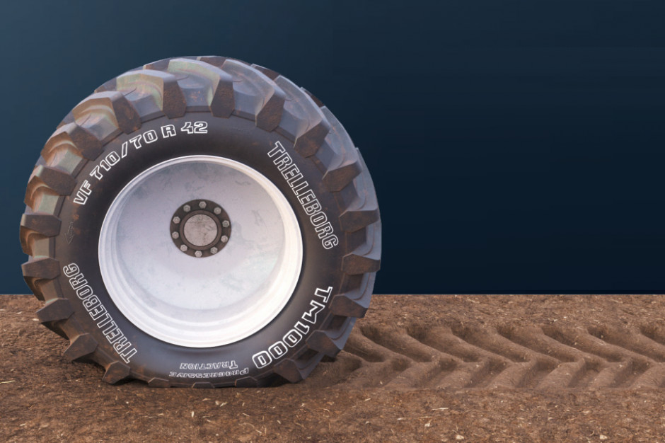 Trelleborg Wheel Systems produkuje m. in. opony do maszyn rolniczych i budowlanych