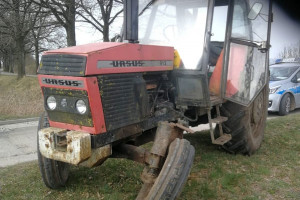 Pijany jechał po zakupioną przyczepę i spowodował kolizję