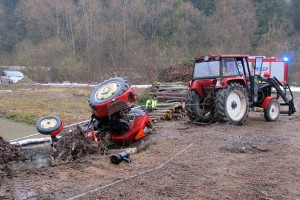Tragiczny wypadek – zginął traktorzysta