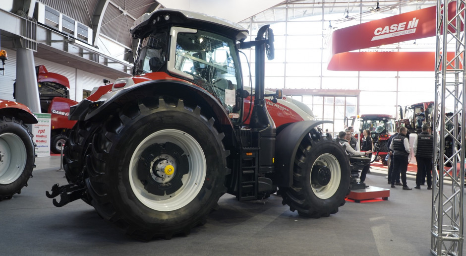 Tak Steyr Terrus CVT prezentował się na tegorocznych targach Agrotech 2022 w Kielcach, fot. K.Pawłowski