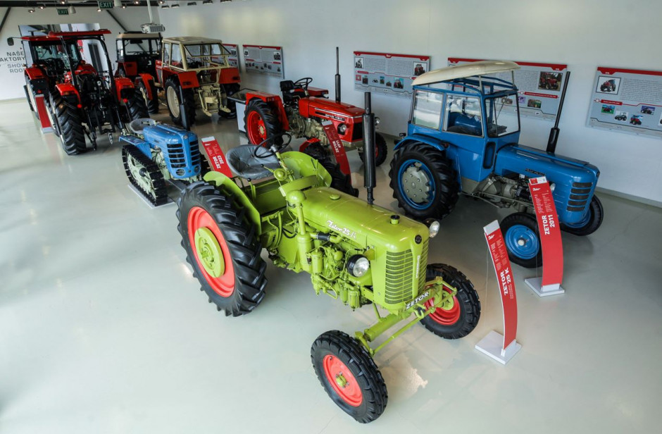 Oprócz nowości w Galerii Zetor można obejrzeć także inne ciągniki, fot. Zetor Gallery