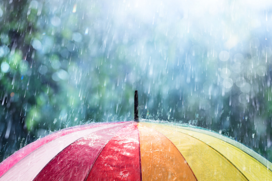 W ciągu dnia mogą również wystąpić opady deszczu i burze, lokalnie gwałtowne z porywami wiatru w okolicach 90 km/h i opadami do 20-30 mm, fot. Shutterstock