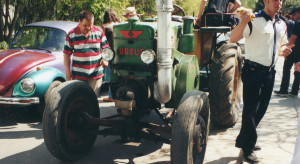 Zlot traktorów Ursus z okazji 100-lecia polskich ciągników rolniczych