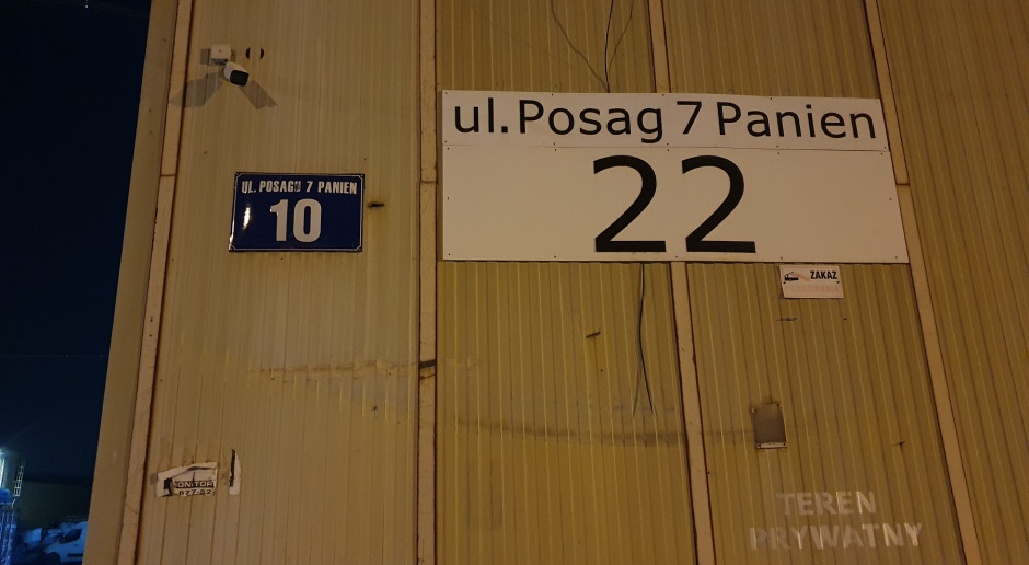 Ulica Posag 7 Panien to jedna z ważniejszych ulic postindustrialnego, nowego osiedla zbudowanego na zgliszczach fabryki, fot. K.Pawłowski  