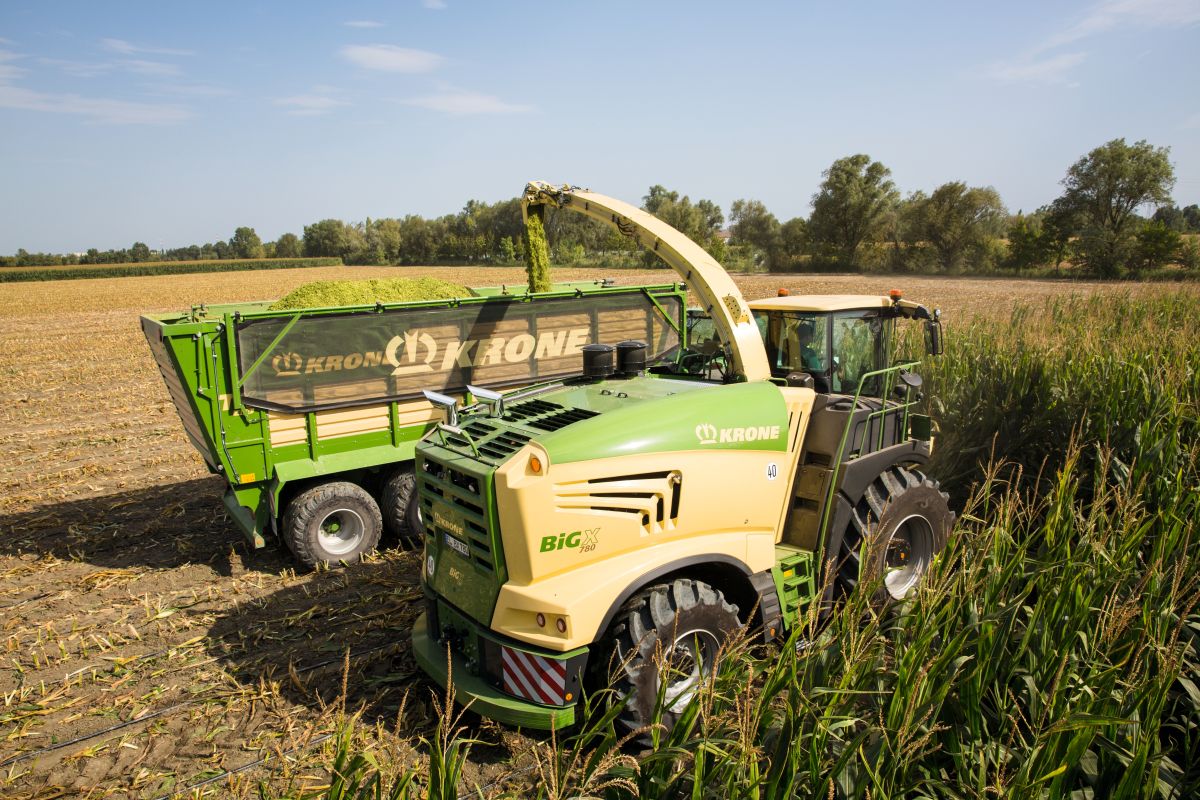 At the exhibition, Krone will present at least one of the most popular models from the wide range of the BIG X 630 forage harvester, photo: mat.  Press Releases