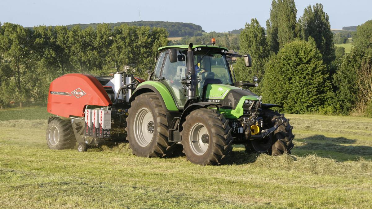 For example, Kuhn will present the i-Bio+ baler-wrapper, photo: mat.  Press Releases