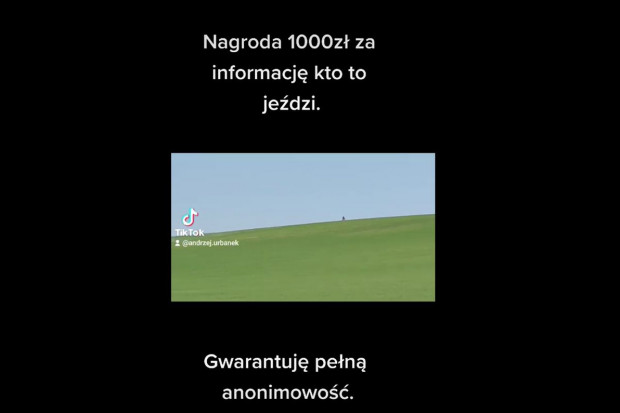 Pokrzywdzony rolnik zaapelował do internautów o pomoc, Foto: Andrzej Urbanek/Facebook Amatorzy crossu rozjeżdzają uprawy - rolnik stracił cierpliwość