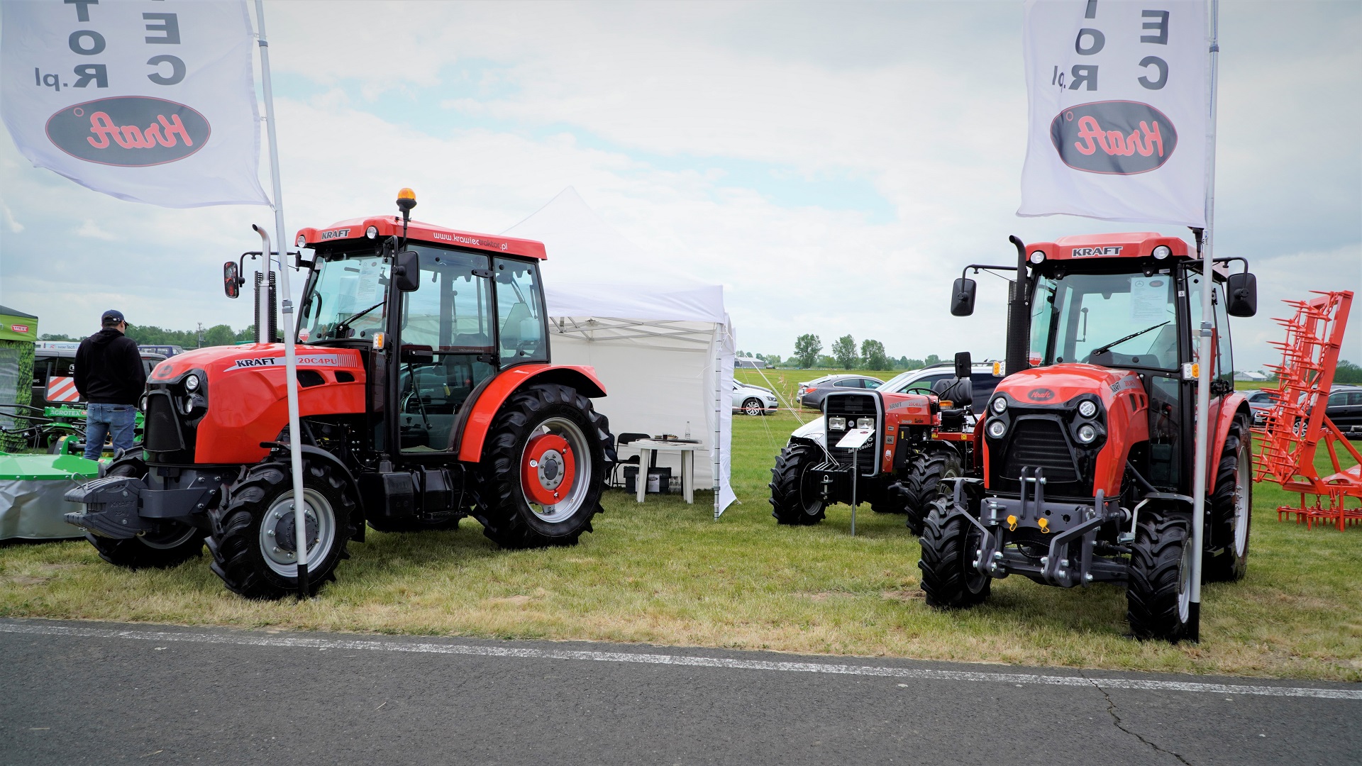 Three Polish tractors at the Green Agro Show, photo: K.Pawłowski
