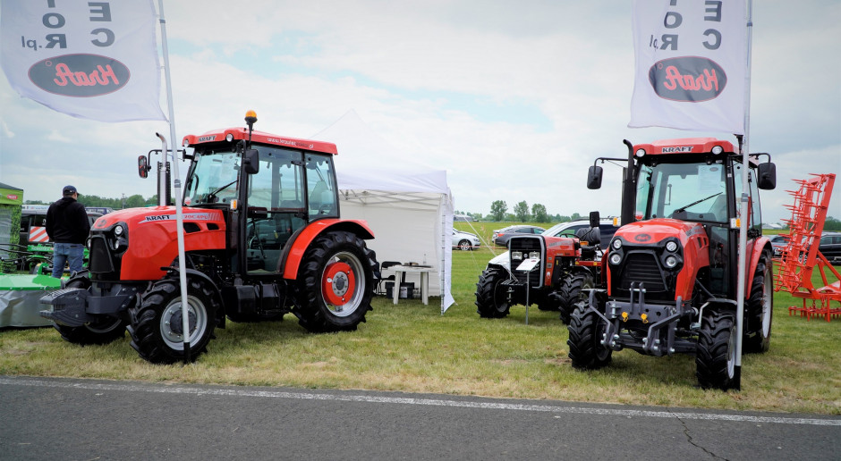 Trzy polskie ciągniki na Zielonym Agro Show, fot. K.Pawłowski