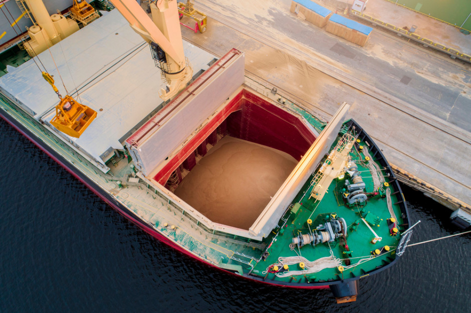 Pływający pod banderą Sierra Leone masowiec Razoni wypłynął z Odessy 1 sierpnia na podstawie umowy o wznowieniu ukraińskiego eksportu zbóż, fot. Shutterstock