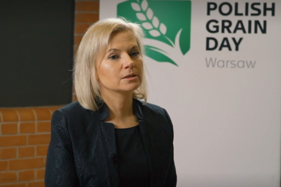 Monika Piątkowska, prezes Izby Zbożowo-Paszowej, fot. farmer.pl