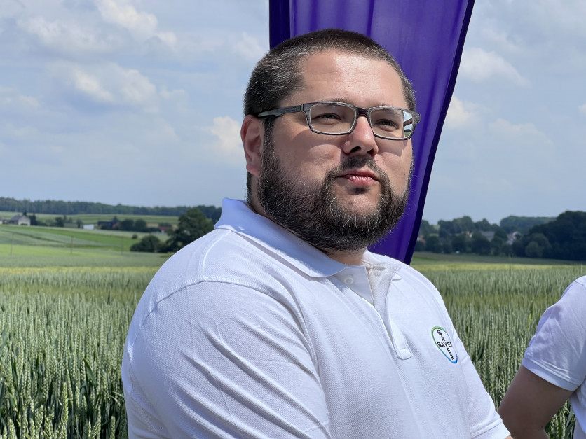 dr Michał Krysiak, firma Bayer Fot.AK