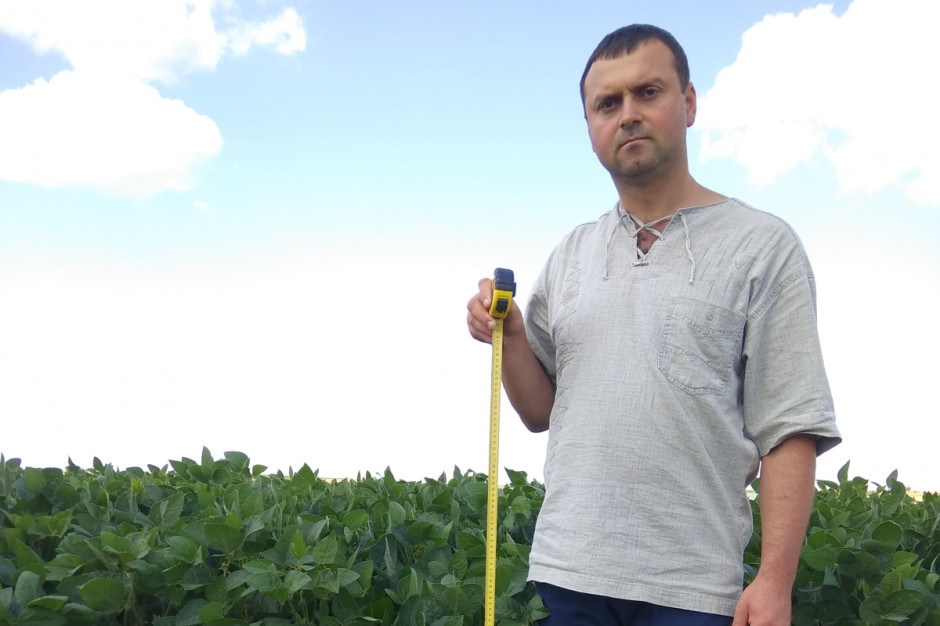 Ukraiński rolnik Petro Lelyk przechodzi przez trudne czasy. Po części ratuje go własne przetwórstwo mleka, fot.Lelyk