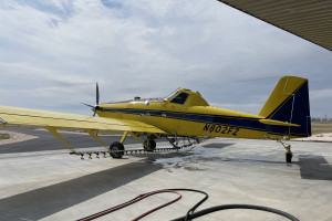 Farmerka w Teksasie: Opryski z samolotów są bardzo popularne
