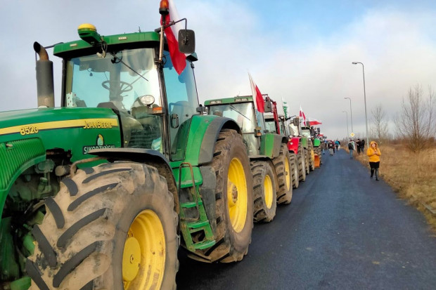 W styczniu br. zachodniopomorscy rolnicy wyjechali traktorami na drogi. Czy sytuacja się powtórzy? Foto: Komitet Protestacyjny Rząd nie respektuje porozumień zawartych z zachodniopomorskimi rolnikami