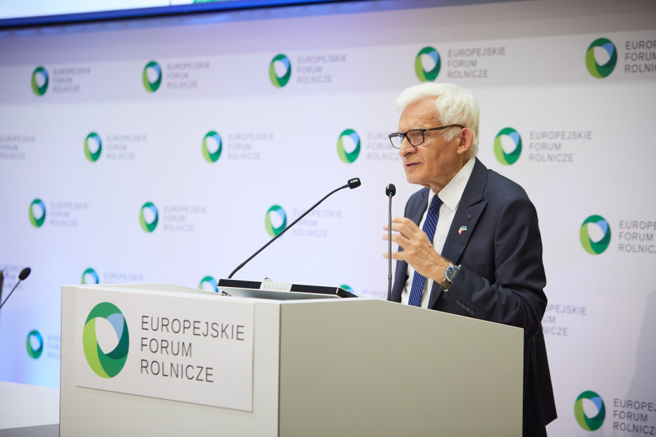 Jerzy Buzek podczas EFR, fot. Biuro Prasowe Fundacji EFRWP