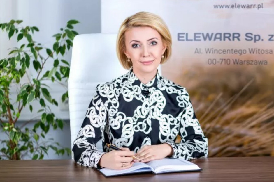 Monika Parafianowicz p.o. prezesa zarządu Elewarr Sp. z o.o. od dnia 13.07.2022 r., fot. Elewarr