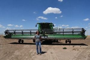 Farmerka w Teksasie: Kosimy z Kaylee pszenicę!