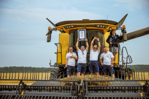 Rumuni New Hollandem pobili rekord zbiorów pszenicy