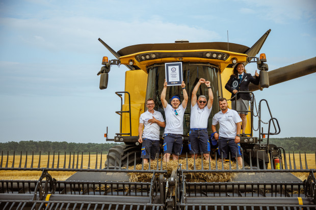 Rumuni New Hollandem pobili rekord zbiorów pszenicy