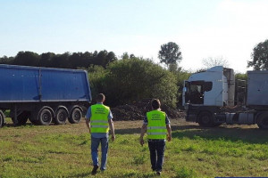 Odpady z nielegalnego składowiska "utylizowane" na innym nielegalnym składowisku