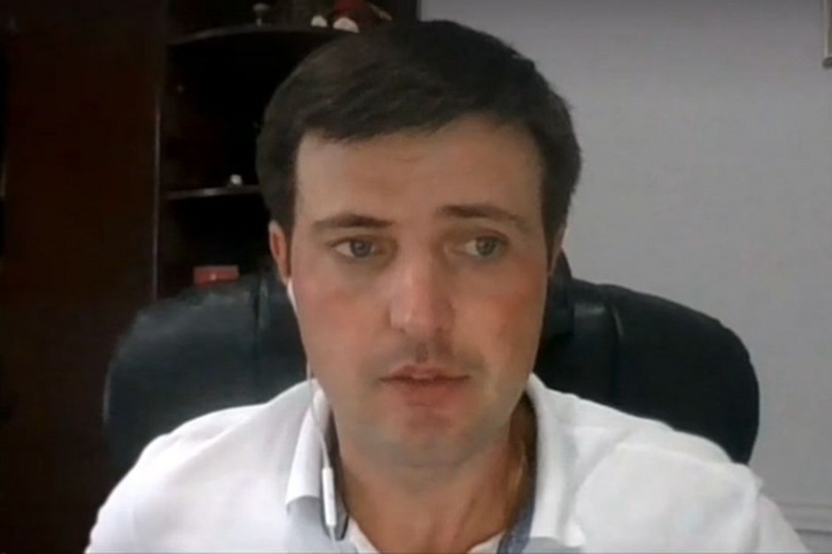 Taras Wysocki, wiceminister rolnictwa Ukrainy, fot. Screen/PTWP