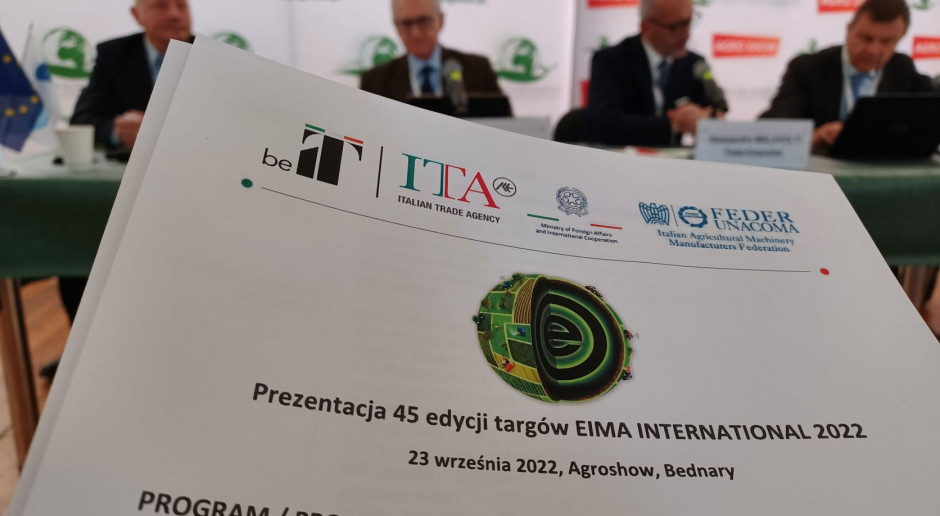 W listopadzie odbędzie się juz 45 edycja targów EIMA 2022, fot. K.Pawlowski