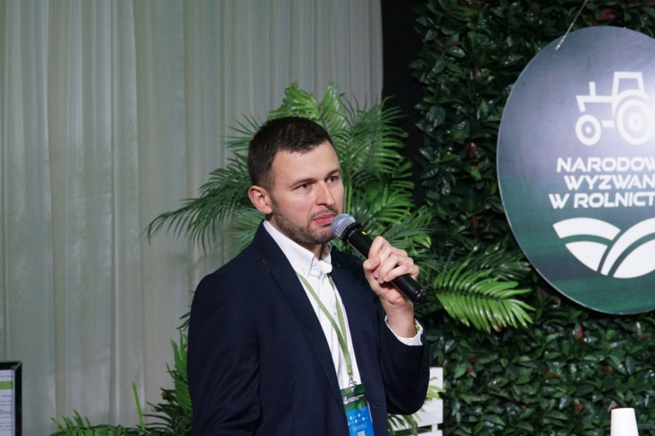 Bogdan Kazimierczak skupił się podczas wystąpienia na NWwR na gromadzeniu informacji, ich przetwarzaniu oraz wykorzystywaniu w zarządzaniu produkcją rolną, fot. PTWP