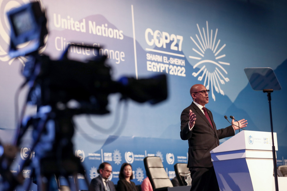 27. konferencja ONZ w sprawie zmian klimatu COP27, fot. PAP/EPA/SEDAT SUNA