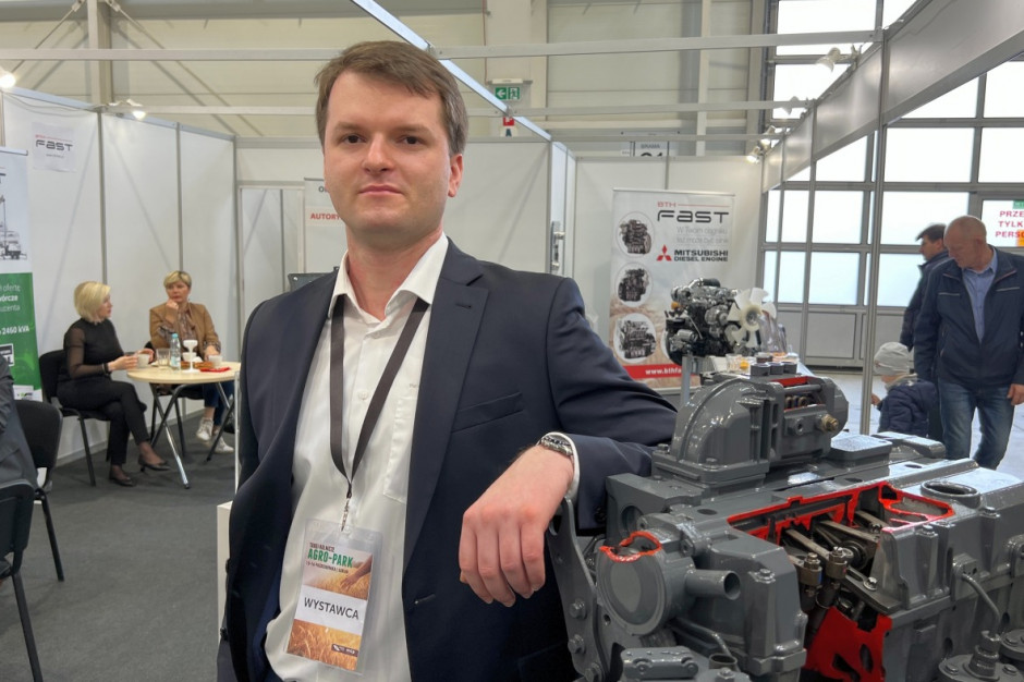 Konrad Trzepizur z firmy BTH Fast podpowiada na co zwrócić uwagę przy silnikach spalinowych, fot.kh