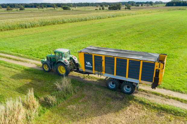 Wielton PRC-2/V40 - przyczepa objętościowa o poj. 40 m3, fot. Wielton Wielton wprowadza do oferty przyczepę objętościową